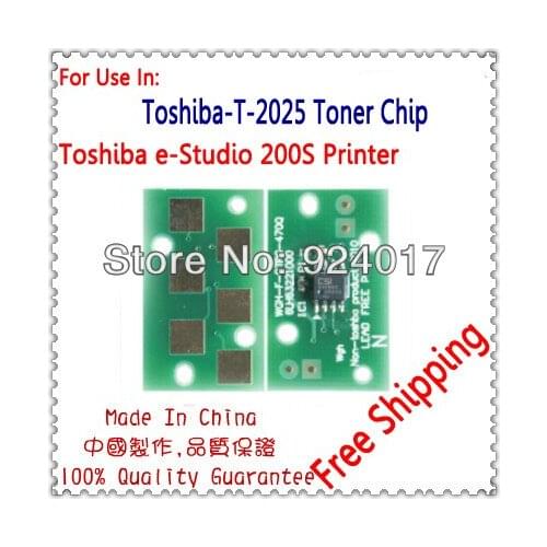 For Toshiba E STUDIO 200 200S Printer Toner Chip,For Toshiba T-2025 T-200S DP-2025 T-2025 DP2025 DP 2025 Toner Cartridge Chip