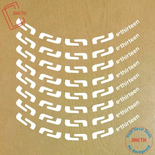 E13 8pics/set 2Wheels Rim Mountain Bike 26 27.5 29er inch Disc wheel Reflecte Sticker MTB Wheel Decorative sticker Bike Decals