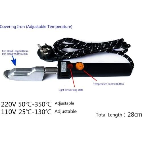 RC Electric Iron Temperature control Iron RC Aircraft Covering Tools Iron for Balsawood Model