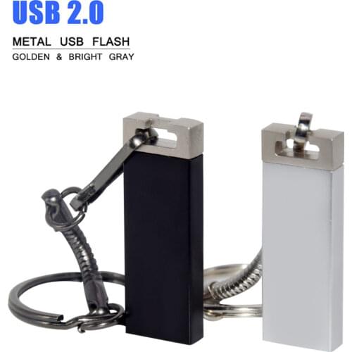Super waterproof USB2.0 flash Drive 128GB 64GB 32GB 16GB Metal Pen Drive 4gb 8gb 16gb Pendrive flash drive USB Memory Stick