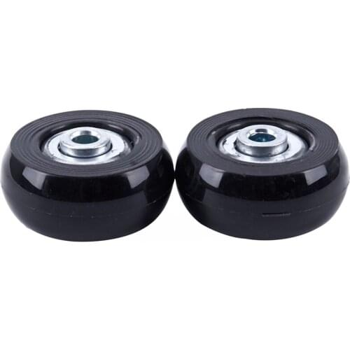 40 x 18mm Luggage Suitcase Wheels Replacement Repair kit 1 set