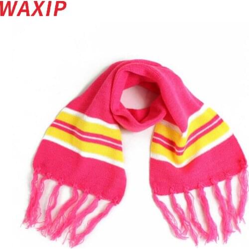 Hot Winter Spring Autumn Cotton Baby Scarf Children Girls Boys Kintted Wool O-Scarves Chidren Outing Protect Knit Solid Color