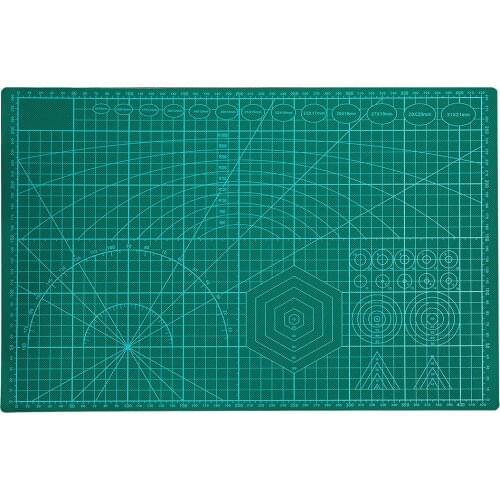 LMDZ PVC Double-sided A3 Self-healing Cutting Mat Patchwork Carving Pad Manual DIY Cutting Board Lasting Non-slip Repair Tool