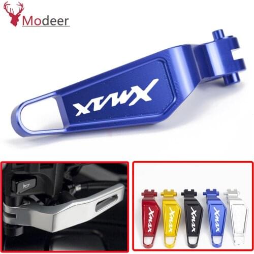 Motorcycle Aluminum Parking Brake Lever For YAMAHA XMAX 300/400 Techmax 2020 XMAX300 Techmax Parking Hand Brake Levers