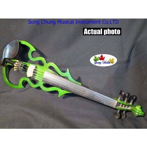 SONG Brand streamline 5 strings solid wood 4/4 electric violin #7675