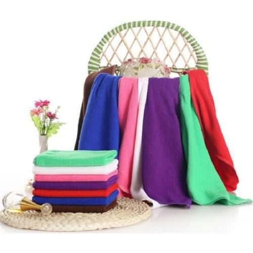 Plain weave Strong absorbent superfine fiber Towel Home Cleaning Wash hair towel Hand towel Washing towel