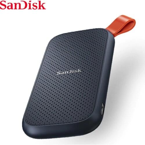 SSD SanDisk SSD Portable External 2TB 1TB 480GB 520MB/s External Hard Drive USB 3.1 Type-C Solid State Disk For Laptop Desktop