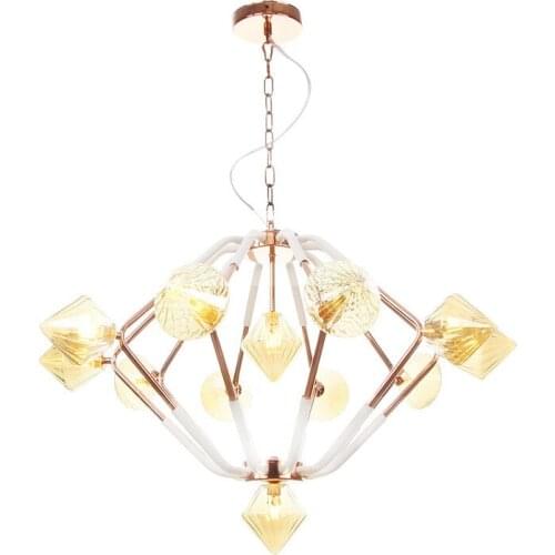 Nordic style unique walkway KTV lobby hotel bedroom box exhibition hall living room courtyard decoration Chandelier