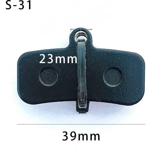 D01S Bicycle Disc Brake Pads For Shiman Saint M810 M820 ZEE M640 H01 H03A and Bengal Helix 4X D01S, D02S , Aluminum Back