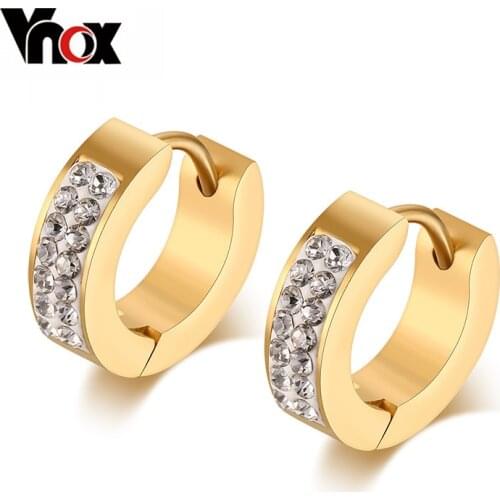 Серьги с камнями VNOX China At AliExpress