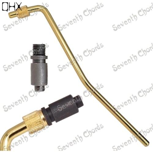 1Pcs Golden Electric Guitar Tremolo Arm Whammy Bar with Arm socket Jack For tremolo bridge guitar accessories parts