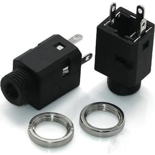 10pcs PJ-349 headphone socket 3.5MM audio video socket 3-pin stereo vertical socket female socket