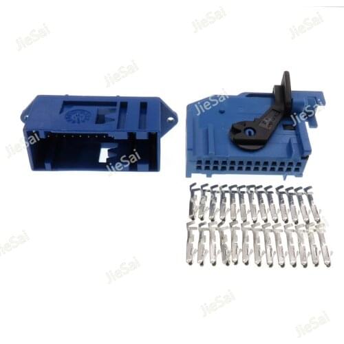 26 Pin Automobile Instrument Plug Automotive Female Conenctor ECU For VW 185879-2 185226-2