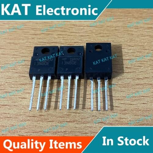 5PCS/Lot FMV13N80E 13N80E 800V 13A TO-220 POWER MOSFET