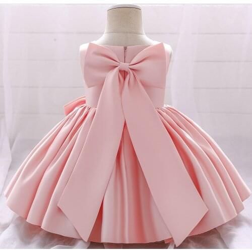 6M-3Years Toddler Newborn Baby Kid Girls Dress Princess Bow Tutu Party Birthday Wedding Dresses For Girl