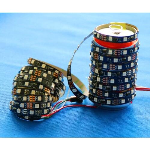 Promotion!! 5m DC12V WS2811 240LEDs (16pixes/m) led digital strip;non-waterproof;IP33;BLACK PCB