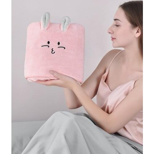 Cotton bath towel schoolgirl cute cartoon girl net red household absorbent quick-drying bathroom supplies bath towel