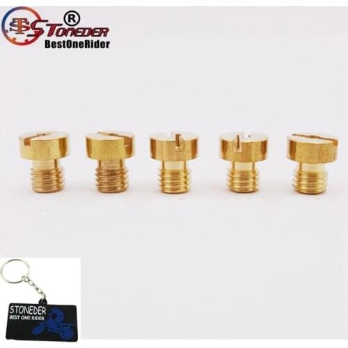 STONEDER Carb Large Round Main Jets #88 #90 #95 #98 #100 For Mikuni Carburetor Dirt Pit Bike Quad ATV Replaces N100/604