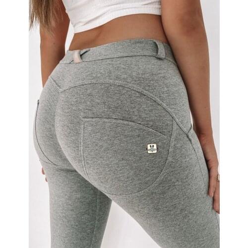 Melody Gray Leggings Womens Grey Gym Fashion Sportswear Yoga Soft Workout Leggings Compression Shaping Leggins