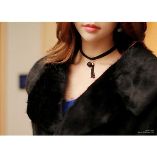 Hot Fashion Tassel necklace Torques Statement Necklaces Chokers Necklaces collier femme maxi Necklaces Women bijou