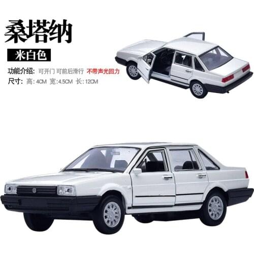 1:36 Die Cast Model Cars scale automobile Alloy Vehicle gld3 Coche Children Toys Racing Car Vintage Santana