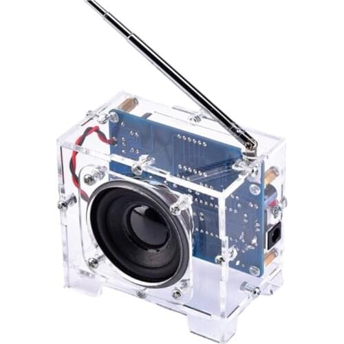 Radio diy kit FM digital radio Electronic diy soldering kit Dropship