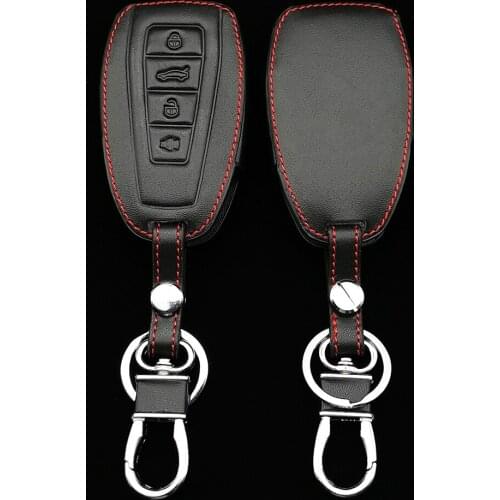 New Leather Car Key Case Cover Holder Shell For Geely Coolray 2019-2020 Atlas Boyue NL3 Emgrand X7 EX7 SUV GT GC9