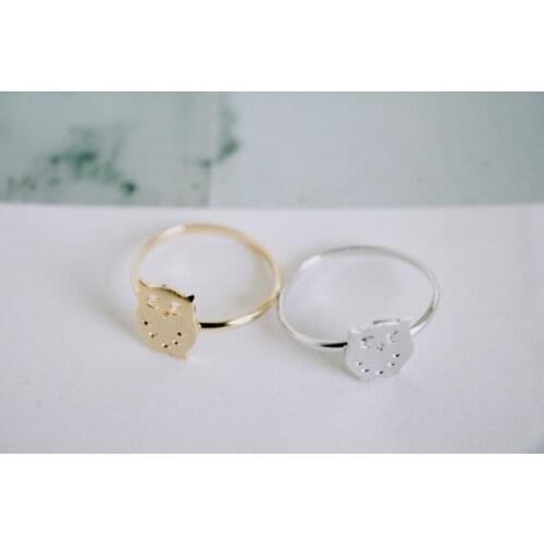 Wholesale Owl Ring , Three Color Optional ,simple, hippie, minimalist, everyday wear