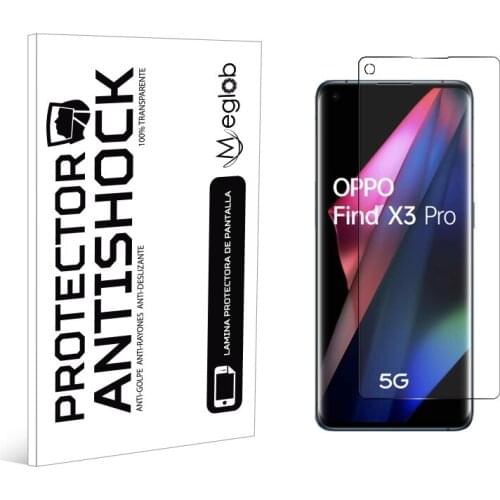 Screen Anti-shock protector Anti-scratch Anti-Shatter compatible with Oppo Find X3 Pro