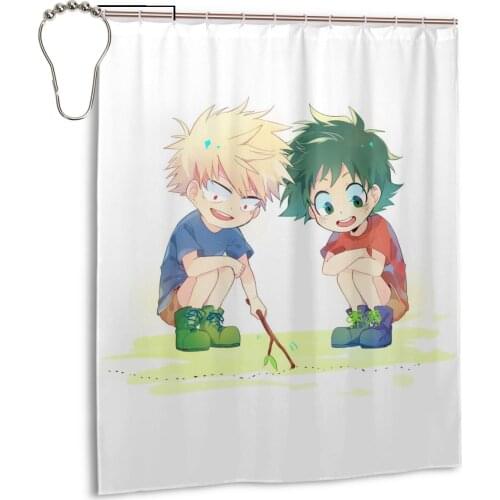 NEW My Hero Academy Cosplay Shower Curtains Waterproof Polyester Nordic Home Decoration Bath Room Bathroom Decor