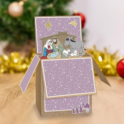 Silicone Stamp Seal Sheet Christmas Cartoon Transparent Sealing Stamp Stencil Card Embossing for DIY Scrapbooking