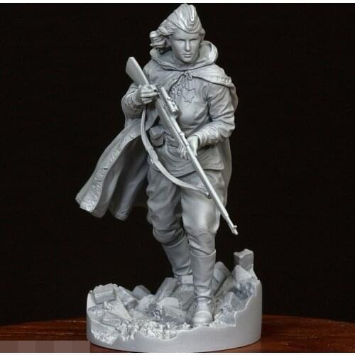 1/35 Scale Unpainted Resin Figure Soviet Sniper GK figure