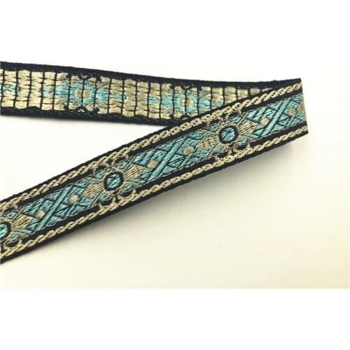 5Yards 15mm 5/8" Craft Packaging Material Jacquard BlueRibbon Wedding Home Accessory Hair Bowknot Decor Yellow Cross Line Edge