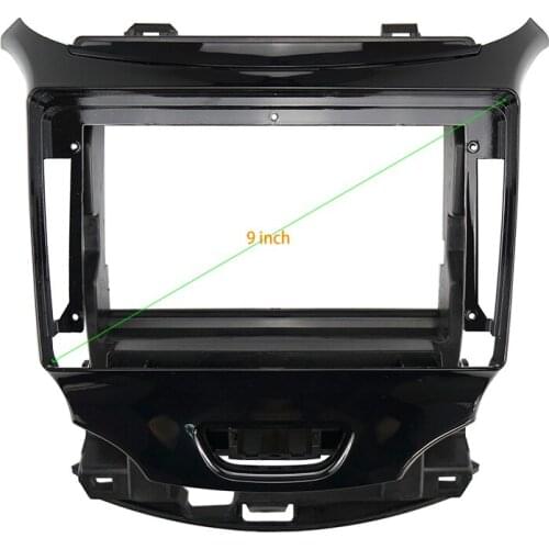 9 INCH Car Audio Frame GPS Navigation Fascia Panel Car dvd Plastic Frame Fascia is suitable for 2015 CHEVROLET CRUZE
