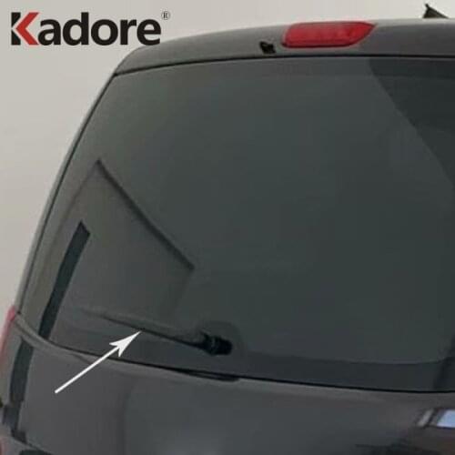 For Hyundai Grand Starex H-1 i800 2018-2020 Chrome Trim Rear Window Wipers Cover Trims Car Tail Wiper Strip Exterior Accessories