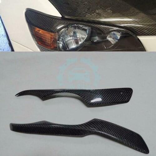 For Lexus Is300 Is0 Altezza 1998-2005 Headlights Eyelids Eyebrows Carbon Fiberki 2pcs