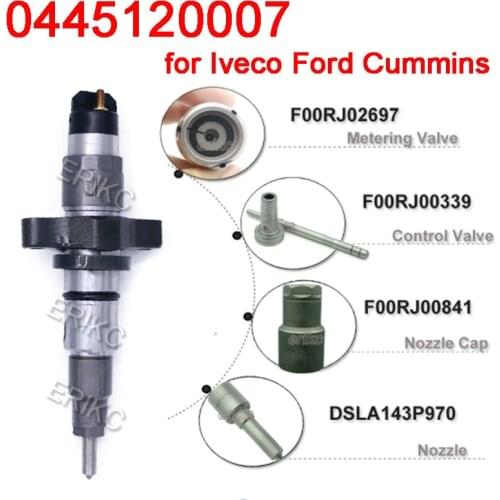 5263307RX ERIKC Fuel Pump Injector 0445120007 Auto Car Engine Injection 0 445 120 007 Diesel 2R0198133 2830957 for Ford
