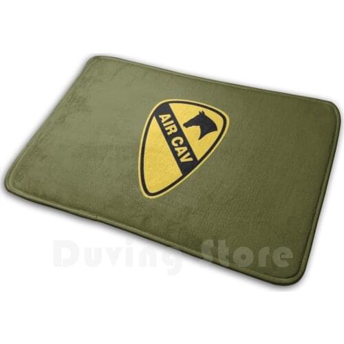 1St Cavalry Division / The First Team Mat Rug Carpet Anti-Slip Floor Mats Bedroom 1St Cavalry Division The First Team Army
