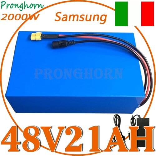 48V 2000W 1500W Ebike Battery 48V 21Ah Electric Bike Battery 48V 25Ah 20Ah 18Ah 15Ah 13Ah 10Ah Lithium Battery Use Samsung Cell