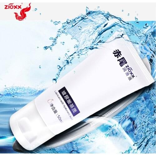 Hyaluronic acid Lubricant for Sex Silk Touch Edible Anal Sex Lubricant Oral Sex Gel Exciter for Women Orgasm Sex Lube