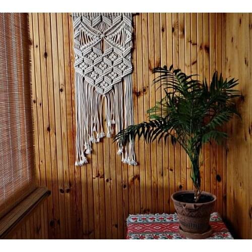 Macrame wall hanging Large macrame wall hanging Boho decor Bohemian decor Macrame modern decor Boho Macrame wall art Bohemian