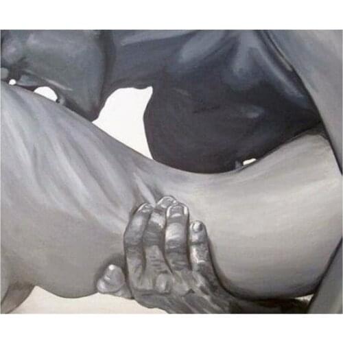 Men And Women Sexy Naked Full Display Square Round DIY 3D Diamond Painting Kit Diamond Mosaic Embroidery Cross Stitch Design