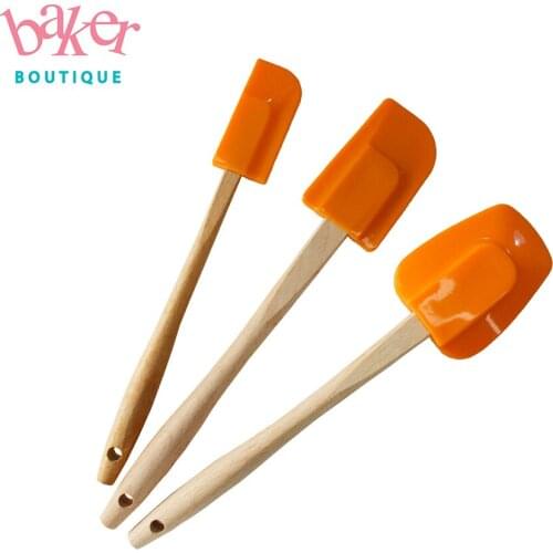 Premium Quality Silicone Cooking Utensil Set - 3-Piece Non-Scratch Silicone Kitchen Serving Utensils Kit - Grade Heat Resistant