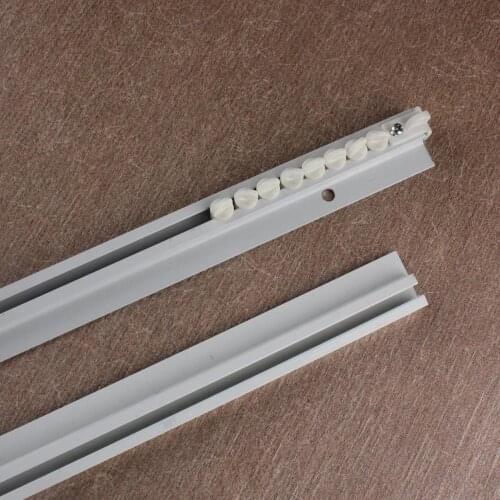 Straight Ceiling Mounted Curtain Track Rail Straight Slide Windows Balcony Aluminum alloy Home Window Decor Accessor