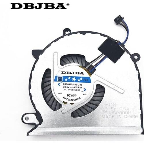 New cpu cooling fan FOR HP Pavilion 15-cd 15-cd040wm 15-CD073TX 15-CD075TX TPN-Q190 NFB75A05H-005 926845-001 Laptop Fan