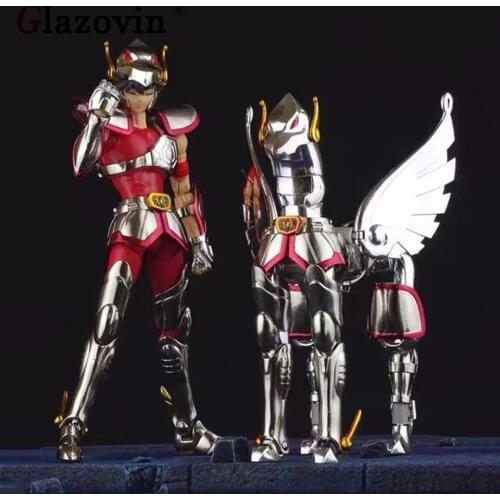 Glazovin Great Toys GT Model Saint Seiya Cloth Myth Safety CAP EX Bronze Pegasus With Shelf Movable Metal Armor Action Figure