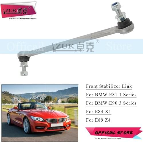 ZUK For BMW E81 E82 118 120 For E90 91 320 323 325 For X1 Z4 Front Sway Bar Stabilizer Link Ball Joint 31356765933 31356765934
