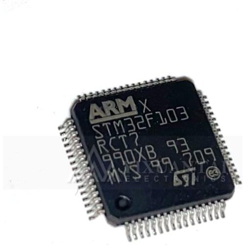 1PCS 100% New original QFP64 STR711FR0T6 STM32F100RBT6B 5CTMV3 STM32F103RCT7 STR 711FR0T6 STM 32F100RBT6B 5 CTM V3 STM 32F103
