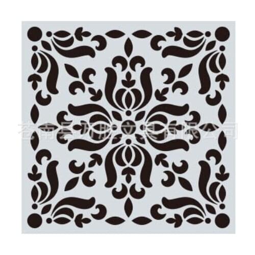 15*15 Mandala Layering Stencils for Diy scrapbook/photo album Decorative Embossing spray painting tool graffiti hand home decor