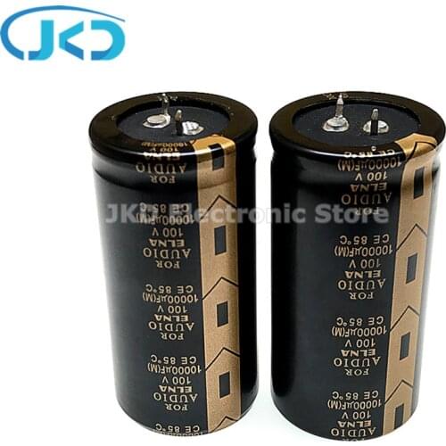 2PCS NEW ELNA FOR AUDIO 100V10000UF 35X70mm LAO series Supercapacitor 100V 10000UF Hifi For Filter Amplifier 10000UF100V